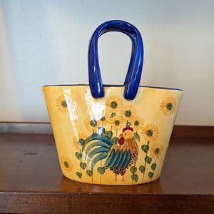 Chicken Basket-Purse Decor